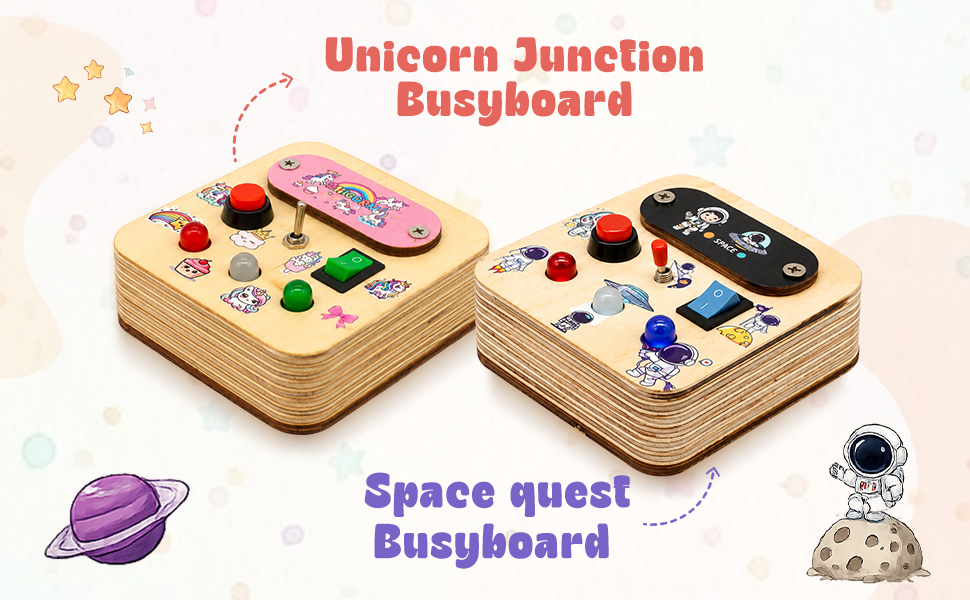 Space Small Busy Board detail 5